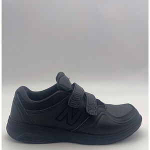 New Balance WW813BK Women’s 8 Comfort Walking Shoes Sneakers Black Hook & Loop